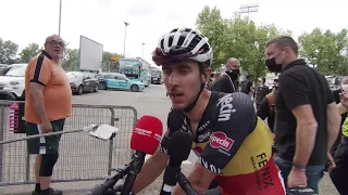 Dries De Bondt - Interview at the finish - Giro d'Italia Stage 2