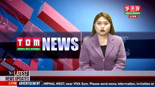 LIVE | TOM TV 8:00 PM MANIPURI NEWS, 10 JAN 2024