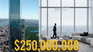 Touring a $250M Penthouse in NYC - Most Expensive Condo in the World!