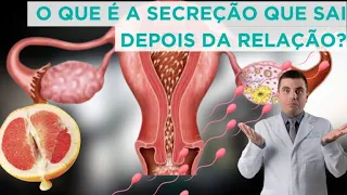 Secreção que sai depois do sexo