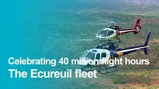 Celebrating 40 million flight hours of the Ecureuil fleet