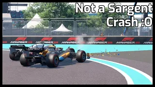 Sargent doesn't crash? | F1 Manager 23 Race 5