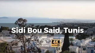 [4K 2020] Sidi Bou Said, Tunis: 4K 60 FPS Walking Tour, City-break Travel Log