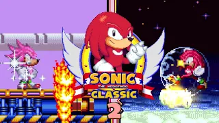 Sonic Classic 2 (v1.6.16xx) ✪ 100% Full Game Playthrough as Knuckles the Echidna (1080p/60fps)