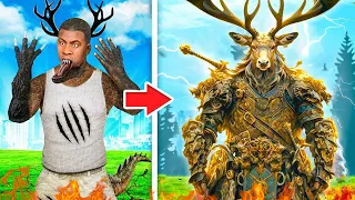 UPGRADING Human to DEER In GTA 5!