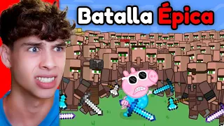 Reaccioné a la ANIMACIÓN MÁS ÉPICA de PEPPA PIG en MINECRAFT