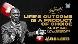 LIFE'S OUTCOME IS A PRODUCT OF CHOICE #drpaulenenche #uk #viral #motivation #trending #mustwatch