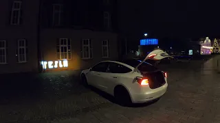 Tesla Model 3 Christmas Light Show