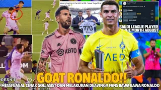 BOM‼️Selamat Ronaldo Jadi Pemain Terbaik Saudi Pro League😍Messi Lakukan diving!! Fans Bawa" Ronaldo🥶