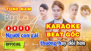 KARAOKE ( Beat Gốc ) - EM LÀ CHÂN ÁI CỦA ĐỜI ANH - DUY TUYÊN | TONE NAM