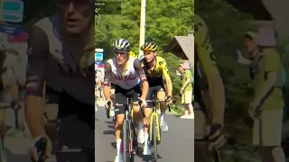 👽L'ovni Van Aert seul sur sa planète #shorts #tourdefrance #cycling #tdf