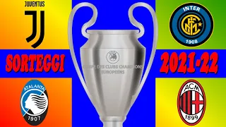 Sorteggi Champions League 2021/22 Live Streaming ⚽ 🏆 Champions League Draw 2021/22 Gironi Champions