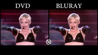 Madonna - Fever (The Girlie Show - DVD vs Bluray)