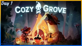 COZY GROVE Chill gameplay for relax or study - Full day 1 | No commentary