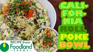 CALIFORNIA ROLL POKE BOWL Recipe - Foodland Hawaii's BEST-SELLING Poke!  (Foodland Original Recipe)