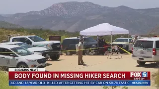 Body Found In Missing Hiker Search