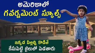 Government School in US || my village Telugu vlogs from USA