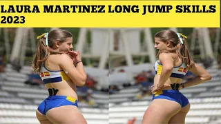 Laura Martinez Long Jump Skills || League Of Iberdola 2023