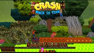 Crash Bandicoot - Back In Time Fan Game: Custom Level: Sour Plants By Jzrlza