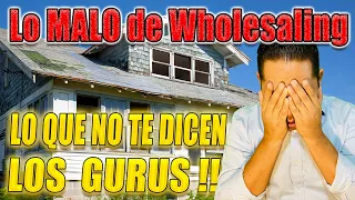 Wholesaling no es tan facil como dicen