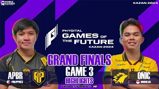 AP BREN VS ONIC GAME 3 HIGHLIGHTS | GAMES OF THE FUTURE 2024 GRAND FINALS • DAY 6