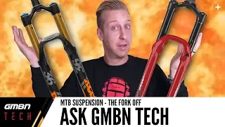 Mountain Bike Suspension - The Fork Off | Ask GMBN Tech