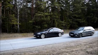 BMW f10 525d vs BMW e39 530d 210 hp