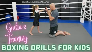 Giulia's Training - Boxing Drills for Kids