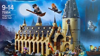 Lego Harry Potter | Hogwarts Great Hall | 75954 | Stop Motion