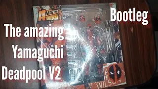 amazing revoltech/Yamaguchi Deadpool V2 bootleg/ko/fake action figure  from ali express review