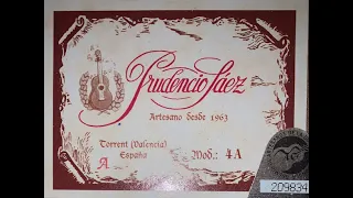 Гитара Prudencio Saez 4А - Кедр массив - Torija ( Elegнa ) - F. Moreno Torroba