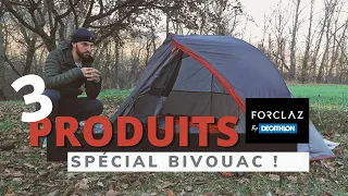 J'AI TESTÉ 3 PRODUITS FORCLAZ QUI VONT VOUS PLAIRE ! (pour vos bivouacs)