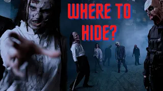 What are the best places to hide during a zombie apocalypse
