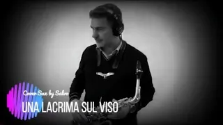 UNA LACRIMA SUL VISO - Bobby Solo - cover Sax by Salvo  - FREE SCORE