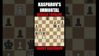 Kasparov's Greatest Ever Move! #shorts