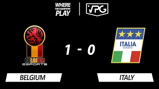 Italy -vs- Belgium: 11v11 FIFA 20: Pro Clubs