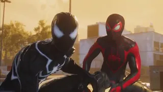 Symbiote Me, Miles and Ganke tried to stop Lizard | Marvel Spider-Man 2