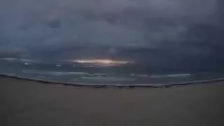 Miami Beach thunderstorm timelapse