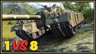 T95 - 1 VS 8 - 11 Kills - World of Tanks Gameplay