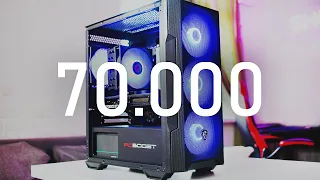 ГОТОВЫЙ ИГРОВОЙ ПК ЗА 70000 / КОМПЬЮТЕР В СБОРЕ ЗА 70К