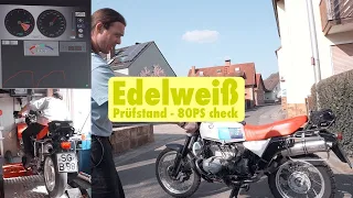 Edelweiss Motorsport BMW Motorrad R 100 G/S | WüDo, SWT Sports, Tuning |  mit Rahmenverstärkung
