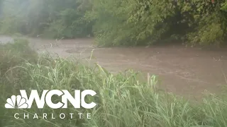 Tracking flooding in the Charlotte area