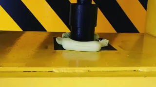 Experiment Hydraulic 100 ton press Vs Soap