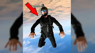 This skydiver made a fatal mistake