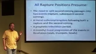 Michael Heiser   Eschatology Overview 04 The Rapture