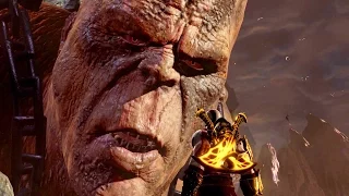 God of War 3 Remastered: Cronos Boss Fight PS4 (1080p 60fps)