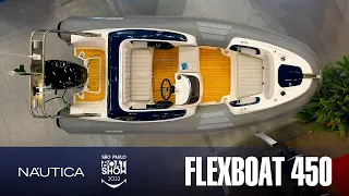 Inflável Flexboat 450 | São Paulo Boat Show 2022 | NÁUTICA