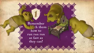 Shrek III DVD Menu Walkthrough