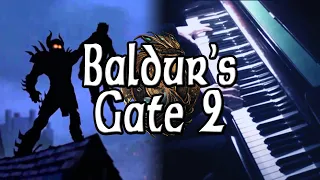 Baldur's Gate 2 - Main Theme 💀 Piano Cover | + Sheet Music