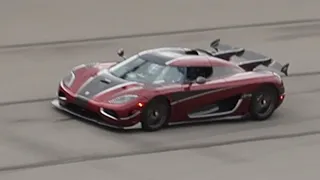 $4 Million WORLD RECORD Koenigsegg Agera RS Gets Tracked HARD At OC Festival of Speed!!